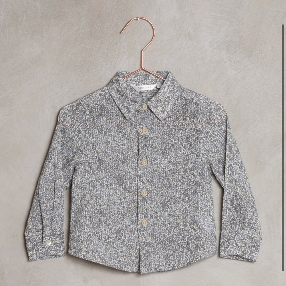 Noralee harrison button down | bluebell floral